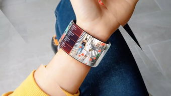 超炫酷智能手镯 未来穿戴新标杆，惊艳佩戴体验重塑智能生活