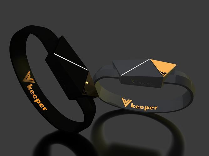 Vkeeper 智能电子手镯 现代守护的艺术之作